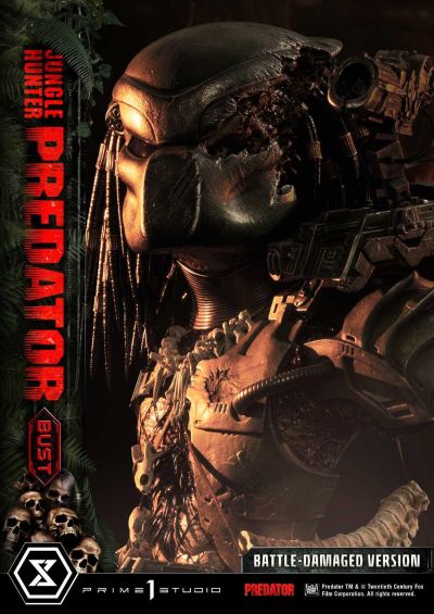 PBPR-03 铁血战士1987 丛林猎人 战损版 胸像
