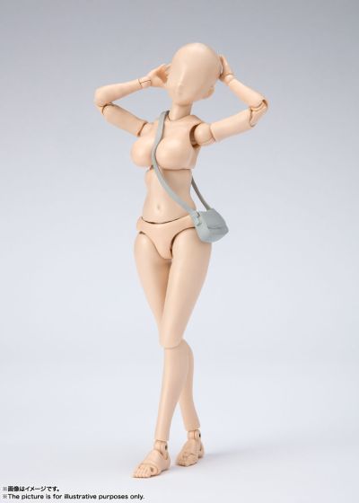 S.H.Figuarts 女性素体 -矢吹健太朗- 豪华套装 (淡橙色)
