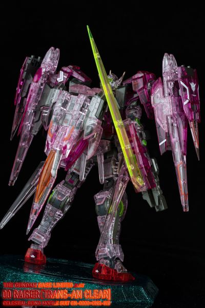 RG 机动战士高达00  GN-0000 + GNR-010 00强化模组 Transam GUNPLA EXPO 2020透明版