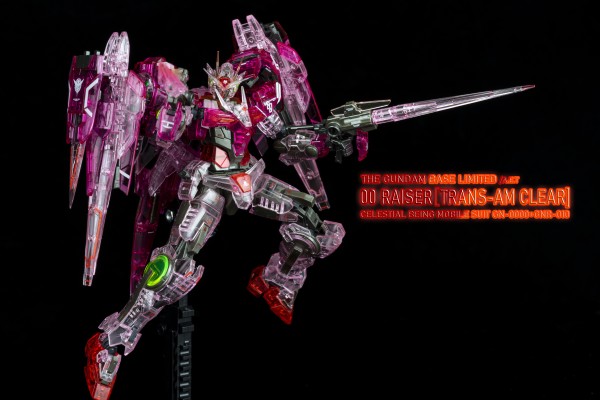 RG 机动战士高达00  GN-0000 + GNR-010 00强化模组 Transam GUNPLA EXPO 2020透明版