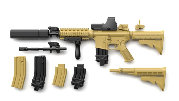 小军械库 LADF21 动画：少女前线 M4A1