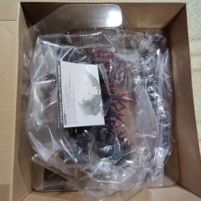 真的杰作系列 哥斯拉2000 Millennium 原型复制品 软胶版 哥斯拉商店限定 金属红