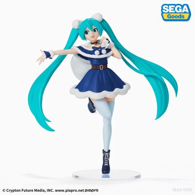 超级景品 初音未来 蓝色圣诞服装2020