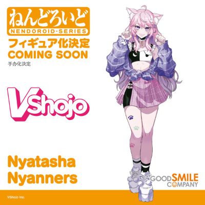 粘土人#1908 VShojo Nyatasha Nyanners