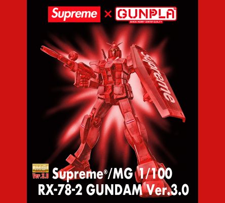 Supreme®/MG 机动战士高达 RX-78-2 高达 3.0版本