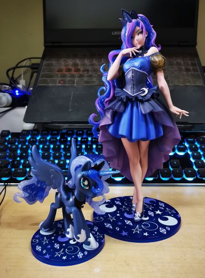 美少女雕像系列 × 彩虹小马  月亮公主