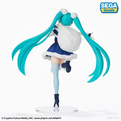 超级景品 初音未来 蓝色圣诞服装2020