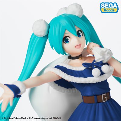 超级景品 初音未来 蓝色圣诞服装2020