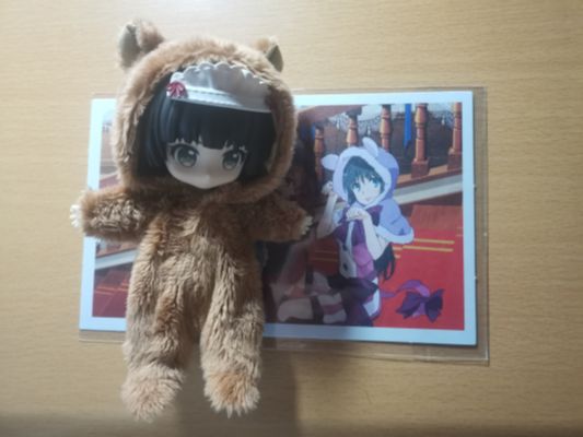 粘土娃 布偶睡衣 熊熊（棕）