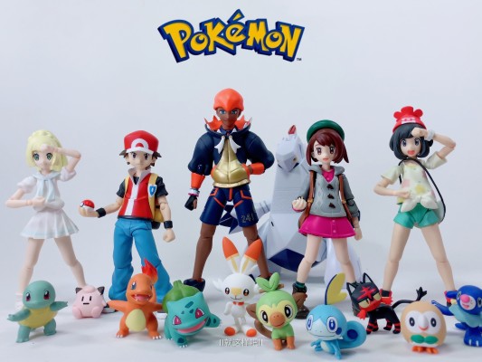 figma#SP-137 精灵宝可梦 剑/盾 奇巴纳&铝钢龙&洛托姆