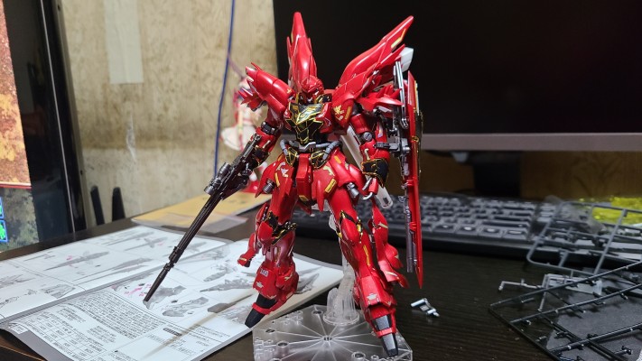 RG 机动战士高达UC MSN-06S新安州 Metallic Gloss Injection 