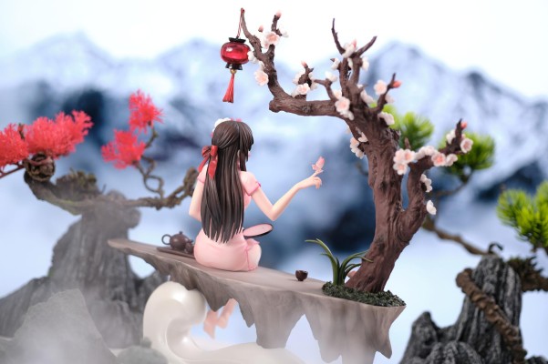 旗袍少女 梅