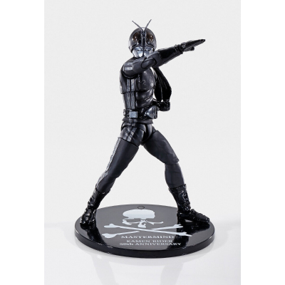 mastermind JAPAN x 假面骑士50周年纪念合作 S.H.Figuarts(真骨雕制法) 假面骑士新1号 黑色