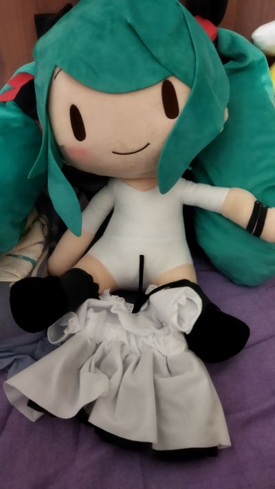 软绵绵毛绒 LL尺寸 初音未来 歌姬计划F2 世界第一公主殿下