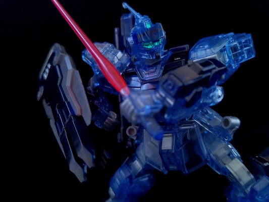 HGUC 机动战士高达外传 Missing Link RX-80PR 苍白骑士 Clear Color