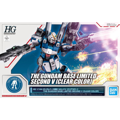 HGUC 高达基地限定 小说版 机动战士V高达 SECOND V高达 [透明配色]