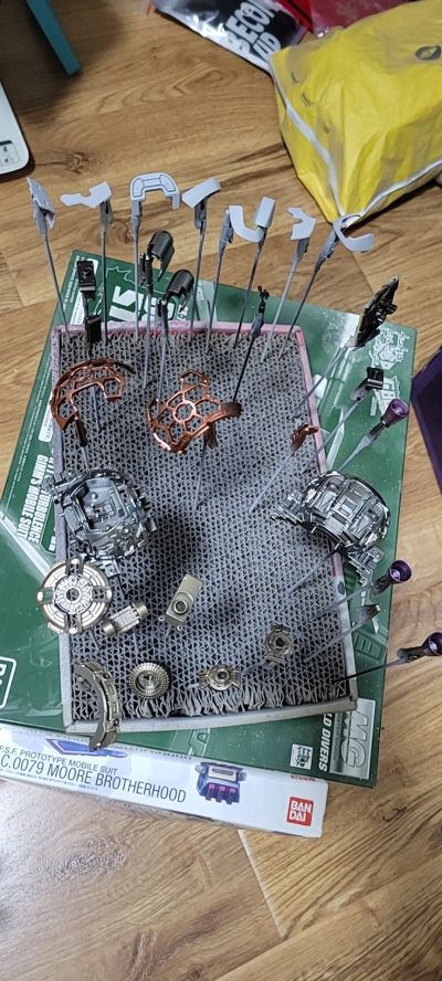 MG 高达基地限定 机动战士高达系列 铁球 Ka版 [机械透明]