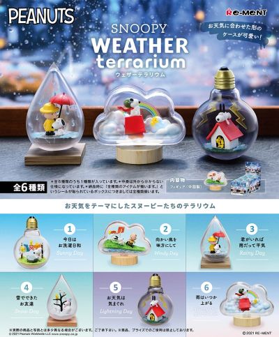 花生漫画  史努比 天气微景观