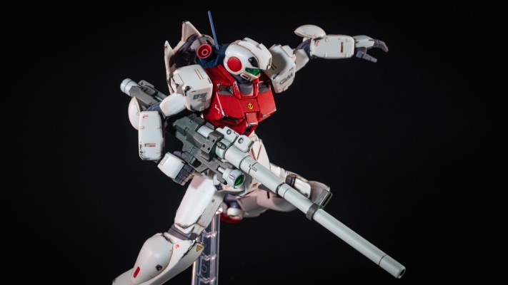 ROBOT魂 机动战士高达0080 口袋里的战争 	RGM-79GS 吉姆指挥型（宇宙战式样） ver. A.N.I.M.E.