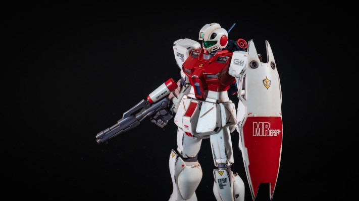 ROBOT魂 机动战士高达0080 口袋里的战争 	RGM-79GS 吉姆指挥型（宇宙战式样） ver. A.N.I.M.E.