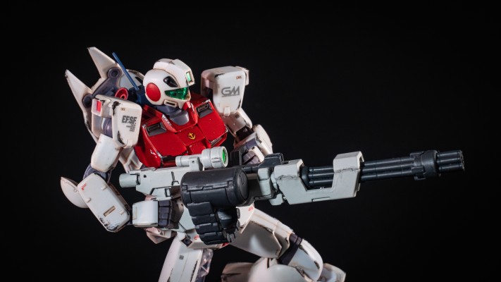 ROBOT魂 机动战士高达0080 口袋里的战争 	RGM-79GS 吉姆指挥型（宇宙战式样） ver. A.N.I.M.E.