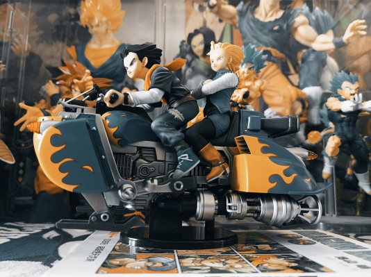 デスクトップリアルマッコイ 龙珠Z 04 人造人间17号＆18号