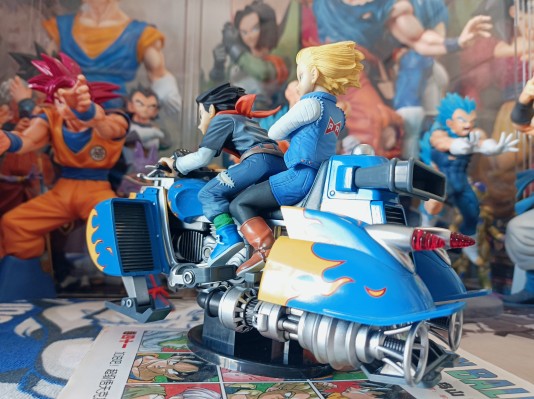 デスクトップリアルマッコイ 龙珠Z 04 人造人间17号＆18号