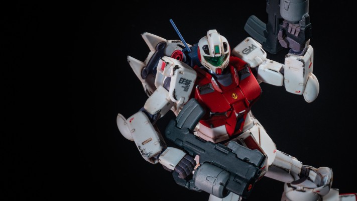 ROBOT魂 机动战士高达0080 口袋里的战争 	RGM-79GS 吉姆指挥型（宇宙战式样） ver. A.N.I.M.E.