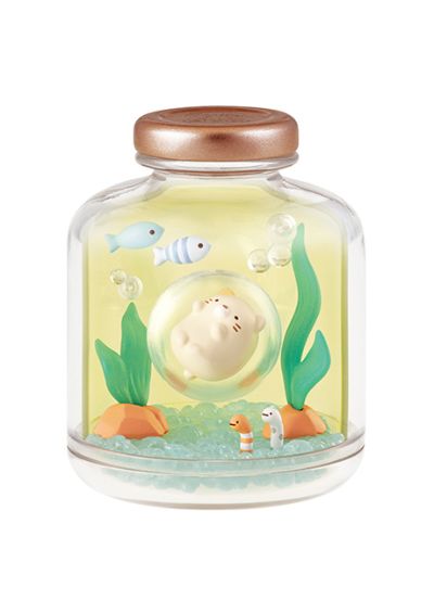 角落小伙伴 漂浮 海洋瓶