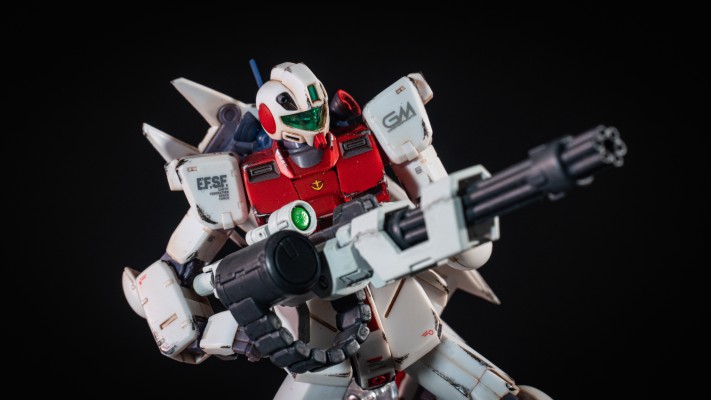 ROBOT魂 机动战士高达0080 口袋里的战争 	RGM-79GS 吉姆指挥型（宇宙战式样） ver. A.N.I.M.E.