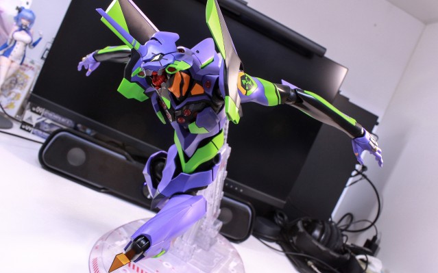 DYNACTION 新世纪福音战士新剧场版：终 EVA初号机 + 卡西乌斯之枪 (新配色版)