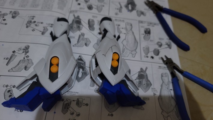 RE 1/100 白龙高达