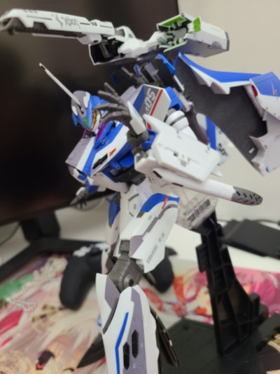 DX 超合金 超时空要塞DELTA 绝对LIVE VF-31J 齐格飞 疾风·伊梅尔曼专用机 【FAULD投影单元装备】