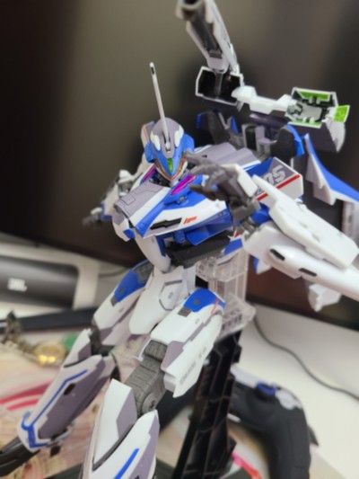 DX 超合金 超时空要塞DELTA 绝对LIVE VF-31J 齐格飞 疾风·伊梅尔曼专用机 【FAULD投影单元装备】