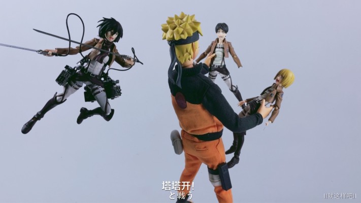 figma #EX-20 进击的巨人 利威尔 扫除ver.