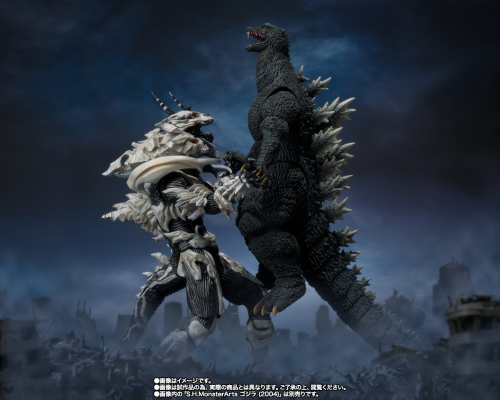 S.H.MonsterArts 哥斯拉之终极战役 怪兽X