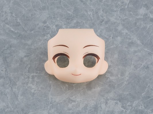 粘土娃 多变脸部零件 02（桃色/肉桂色/奶油色/杏仁奶色）