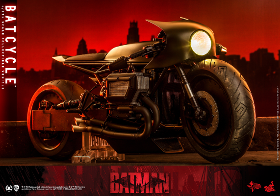 MMS642  电影杰作系列 新蝙蝠侠 蝙蝠摩托