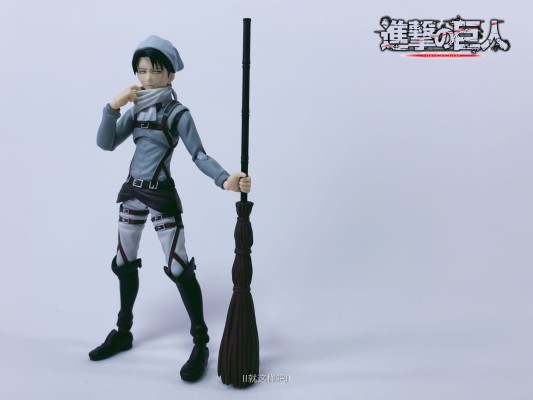 figma #EX-20 进击的巨人 利威尔 扫除ver.