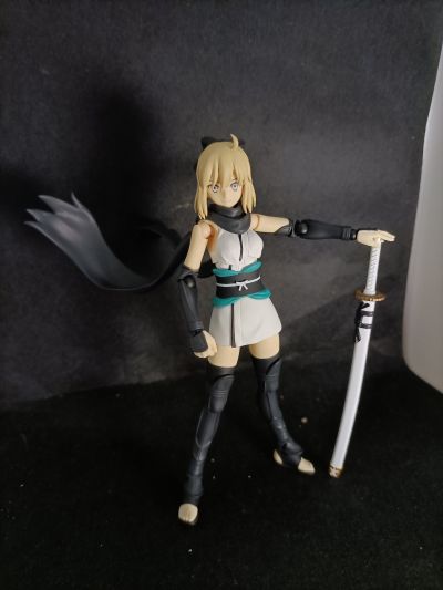 figma#521-DX  命运-冠位指定 剑士 / 冲田总司 灵基再临ver.