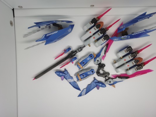 METAL BUILD 机动战士高达00系列 00强化模组 原设蓝