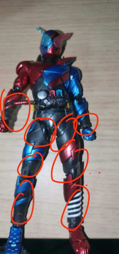 一番赏 S.H.Figuarts 假面骑士 D奖  假面骑士创骑 兔子坦克形态 透明黑