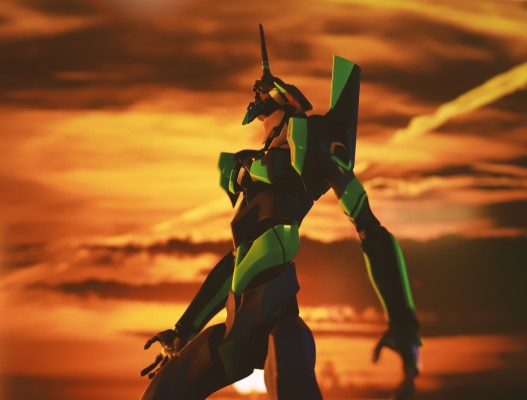ROBOT魂 ＜EVA系列＞ 新世纪福音战士新剧场版：终 初号机+卡西乌斯之枪(新配色)