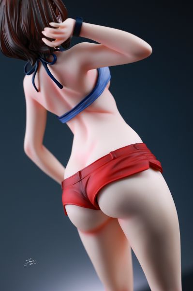 岸见荣子 在客户公司中露出其丰满肉体晒日光浴ver.