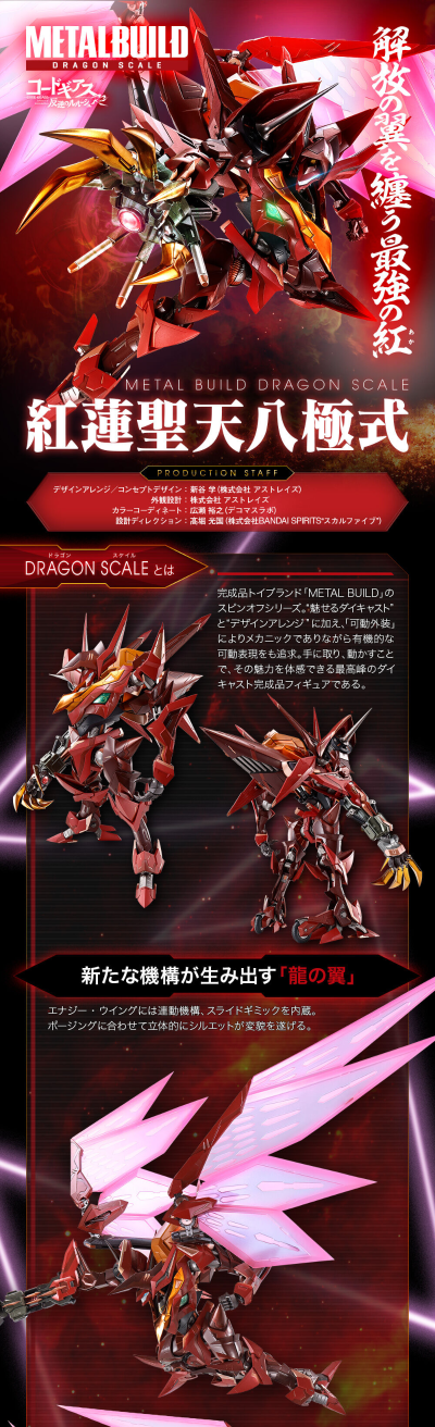 METAL BUILD DRAGON SCALE  反叛的鲁路修R2  红莲圣天八极式