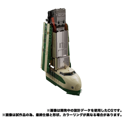变形金刚大师级 合体系列  MPG-03 列车部队 雪原号