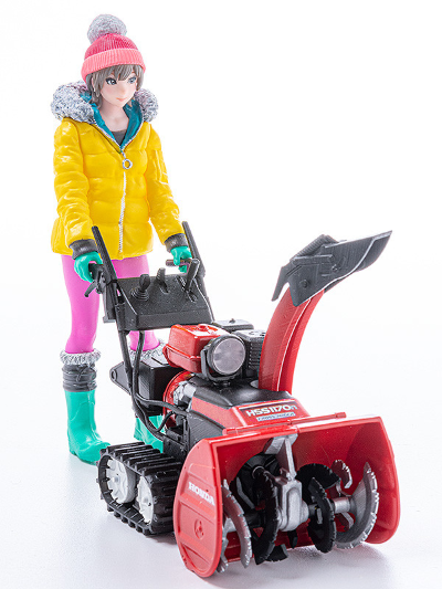 PLAMAX MF-62 minimum factory 小实 与 本田小型除雪机 HS1170n(JX)