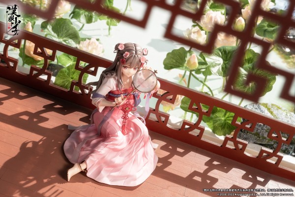 汉服少女 映水芙蓉