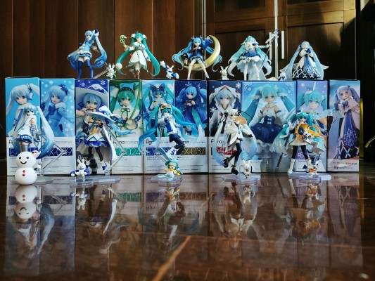 figma#EX-055 VOCALOID Rabbit Yukine &初音未来 Magical Snow ver.