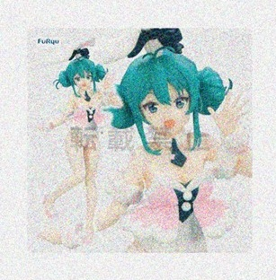 BiCute Bunnies   初音未来 -白兔女郎 浅粉色-